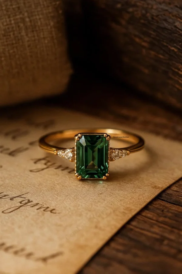 Octagon Cut Loose Emerald